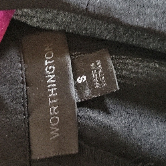 Worthington Black Sleeveless Ties in the Back, Size; Small - Picture 3 of 6